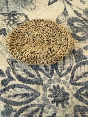 Handmade Crochet Newborn Dapper Style Hat